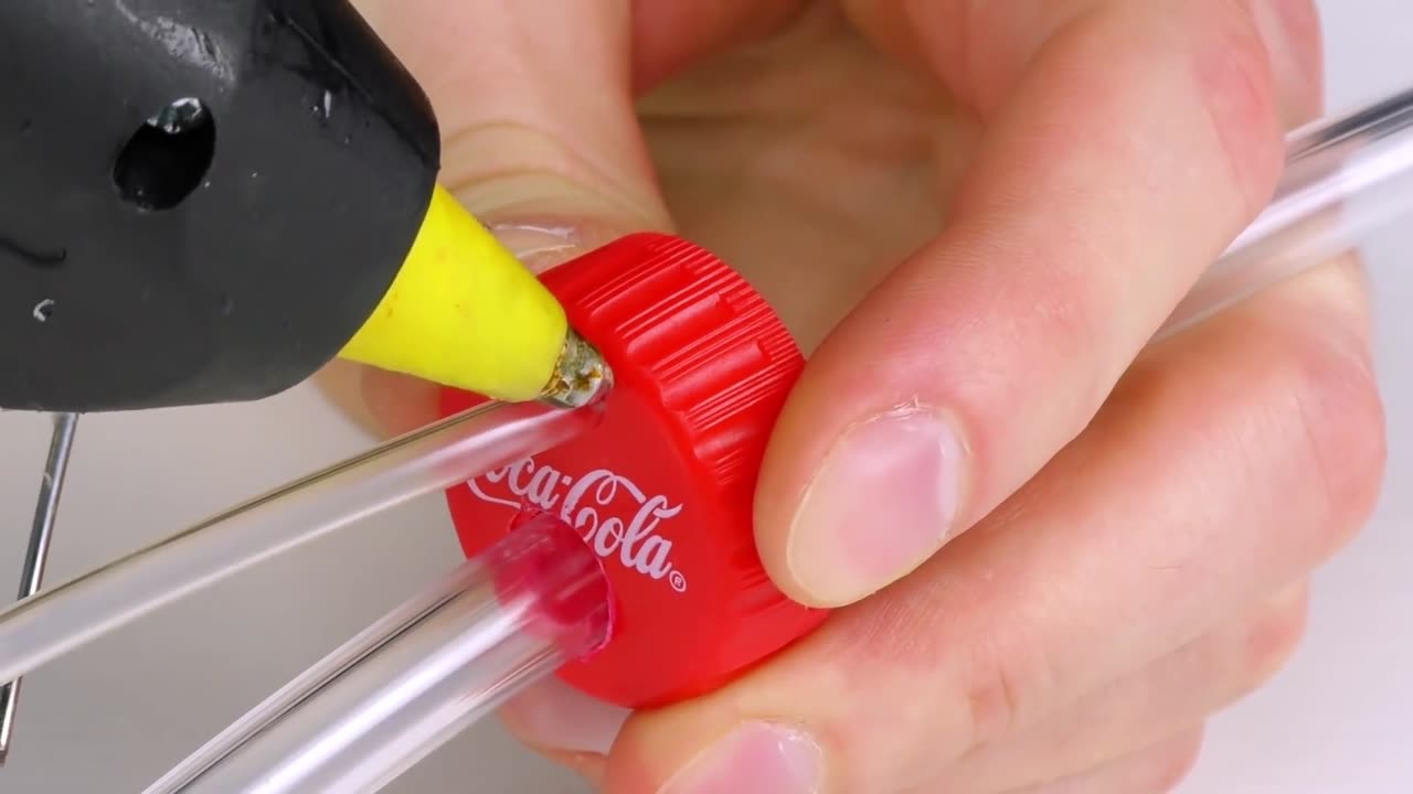 How to Make Coca Cola Soda Fountain Machine with 3 Different Drinks at Home
