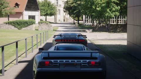 BUGATTI CENTODIECI Inspired by The Legendary EB110 Supersport