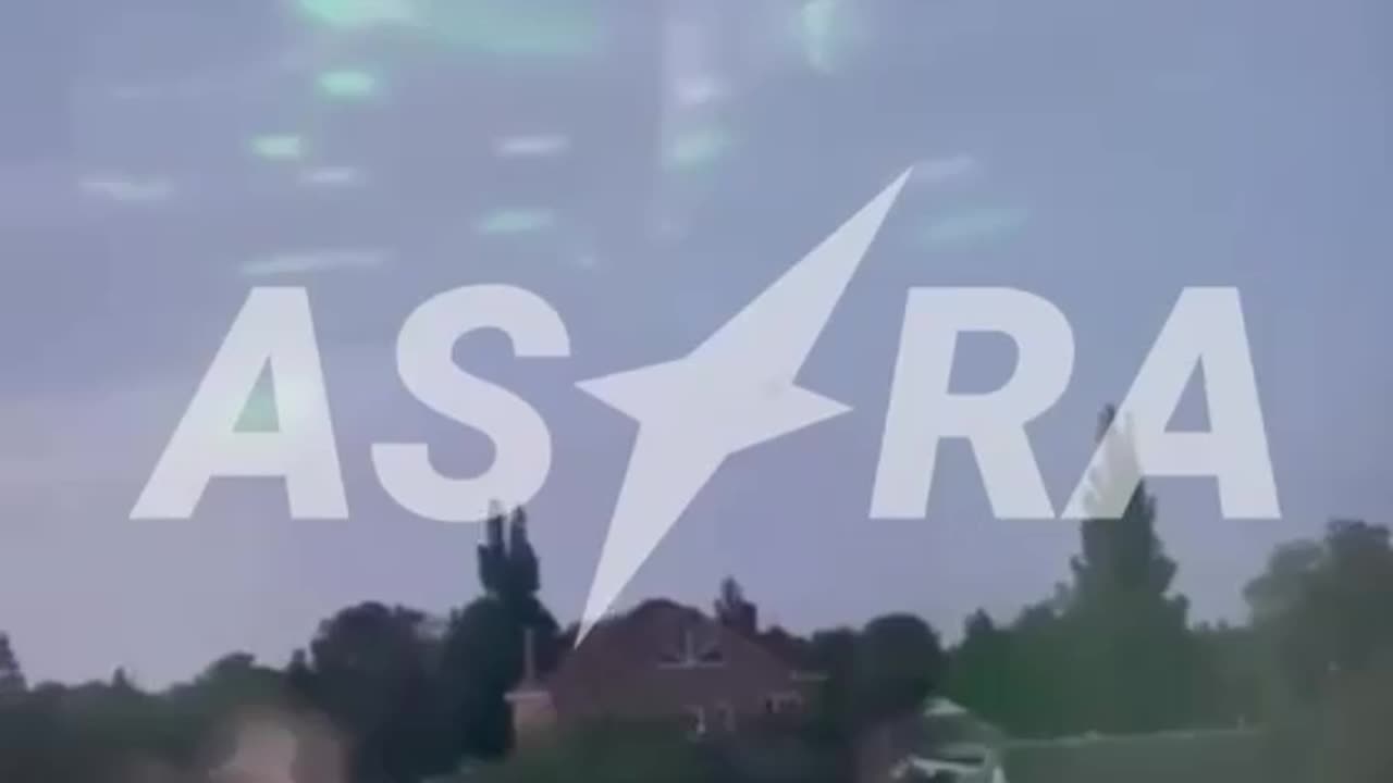 The moment of the UAV attack on the oil refinery in Sloviansk-na-Kuban,