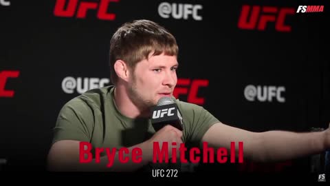 UFC #11 Featherweight Bryce Mitchell calls out the Biden family corruption in Ukraine