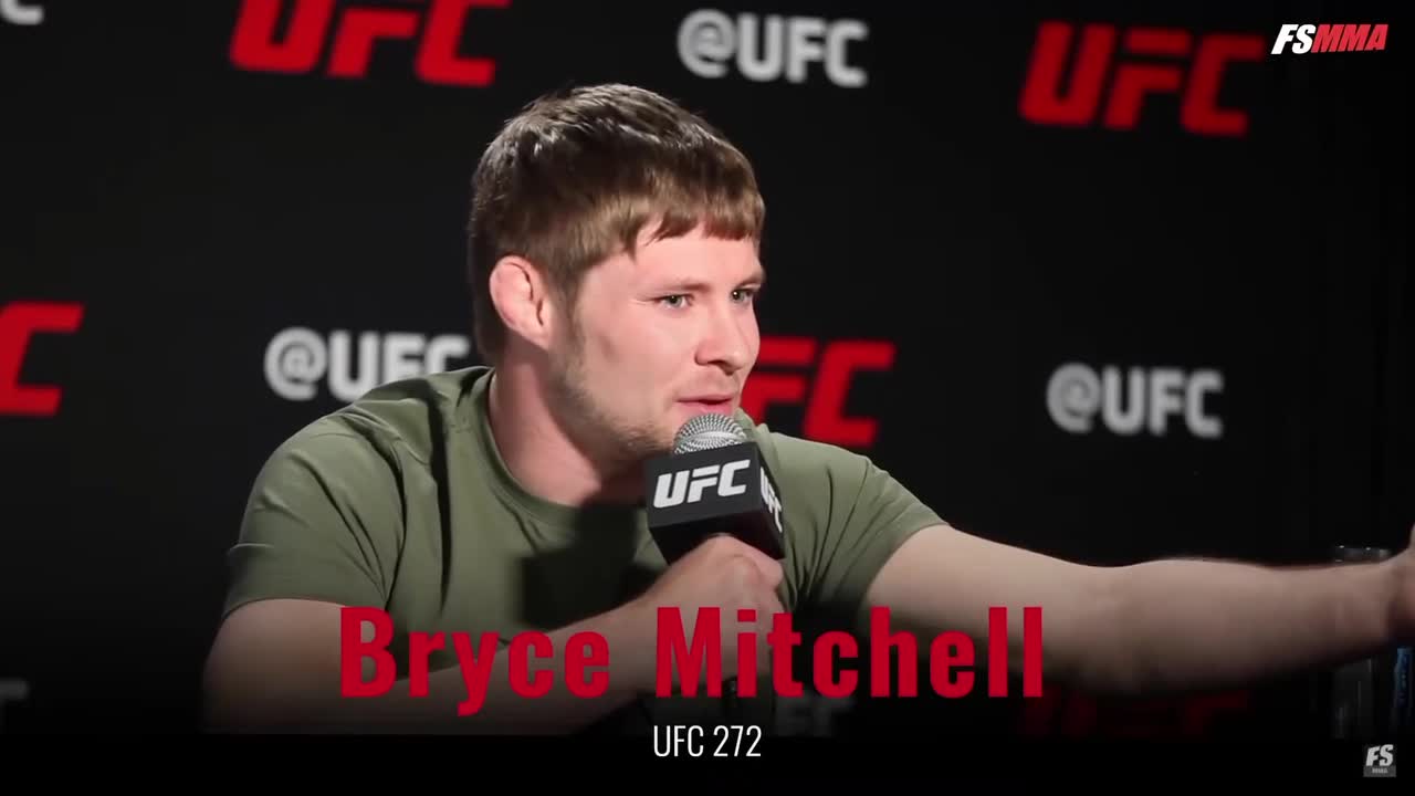 UFC #11 Featherweight Bryce Mitchell calls out the Biden family corruption in Ukraine