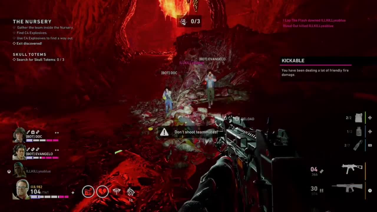 Back 4 Blood Glitch to Make Solo - 3 Player No Hope or Nightmare Runs MUCH Easier