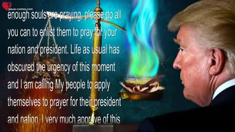 The Fate of America is hanging in the Balance... Please My People, pray! ❤️ Love Letter from Jesus