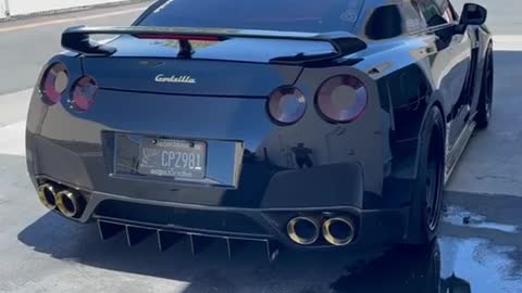 Nissan GTR R35 Full Valvetronic Exhaust System | Engine Start
