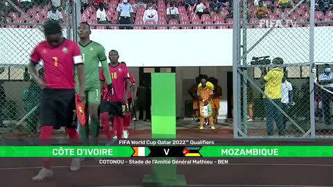 Côte d'Ivoire v Mozambique FIFA World Cup Qatar 2022 Qualifier Match Highlights