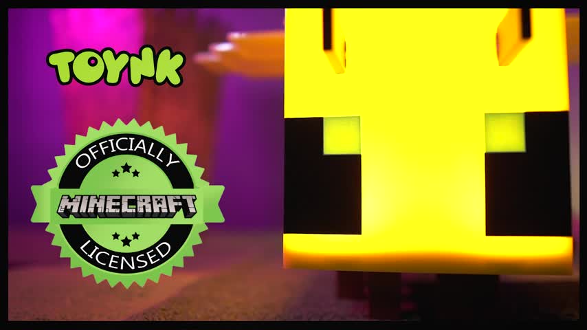 Minecraft Yellow Bee Figural LED Mood Light