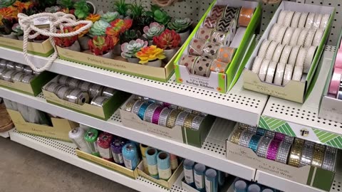 BRAND NEW DOLLAR TREE!!!- walk through and highlights