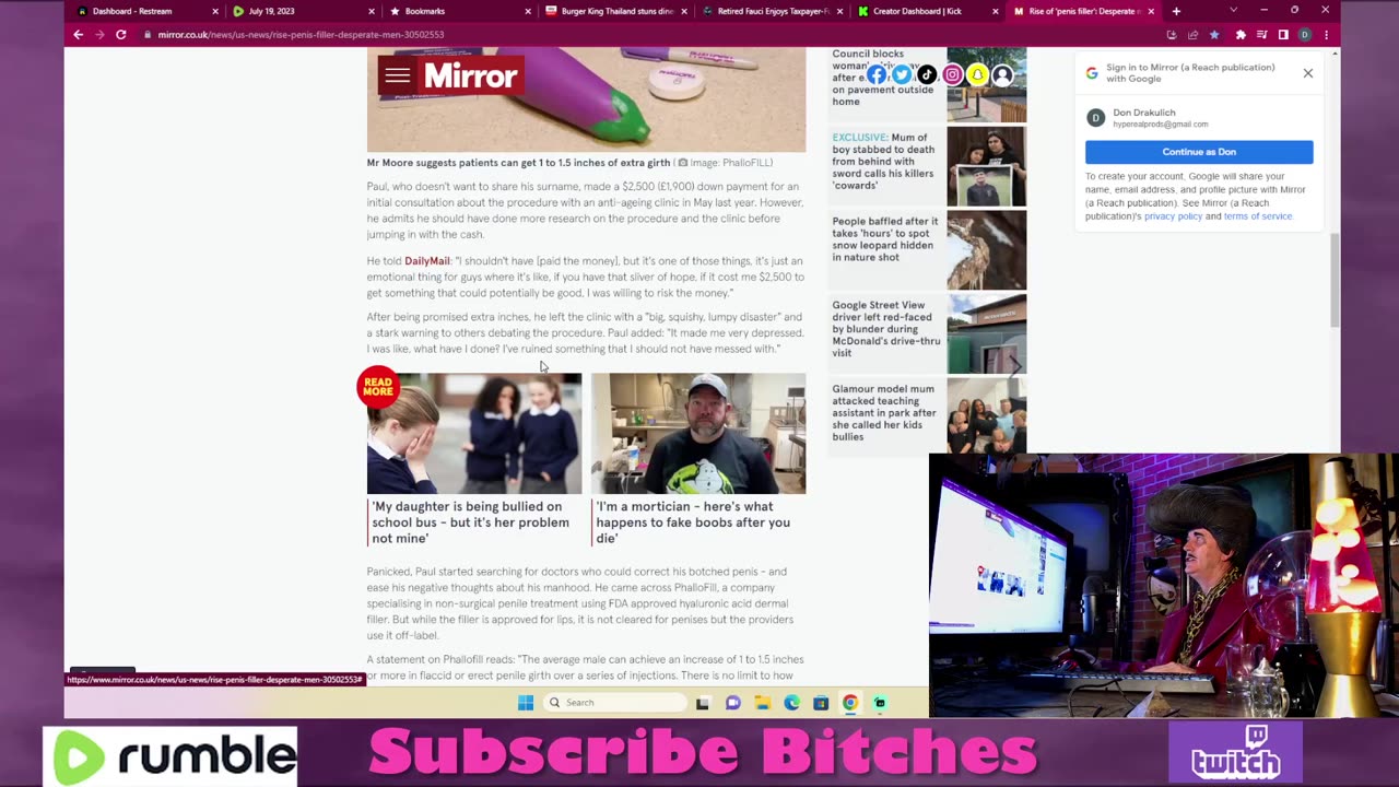 Rise of the Penis filler!!
