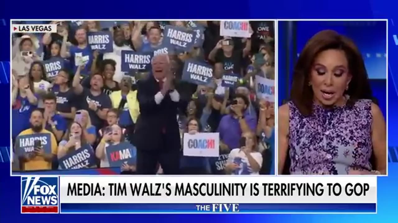 Judge Jeanine_ Tim Walz is the opposite of what I consider a masculine man