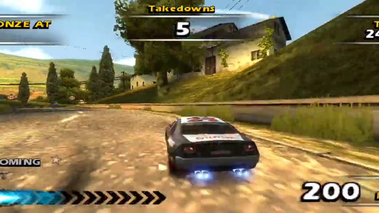 Burnout Dominator - World Tour Race Specials Series Event 7 4th Try(PPSSPP HD)