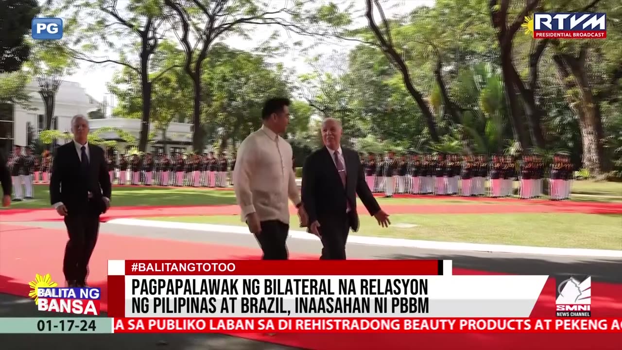 Pagpapalawak ng bilateral na relasyon ng Pilipinas at Brazil, inaasahan ni PBBM