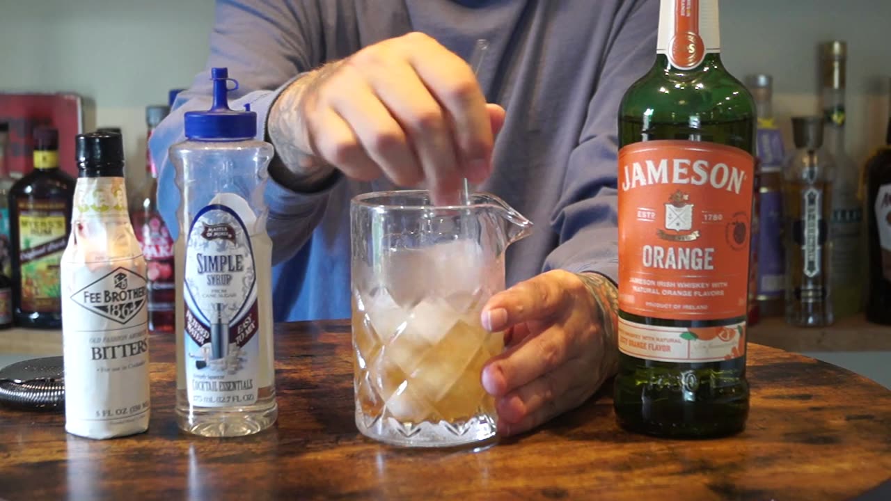 Jameson Orange Irish Whiskey Old Fashioned