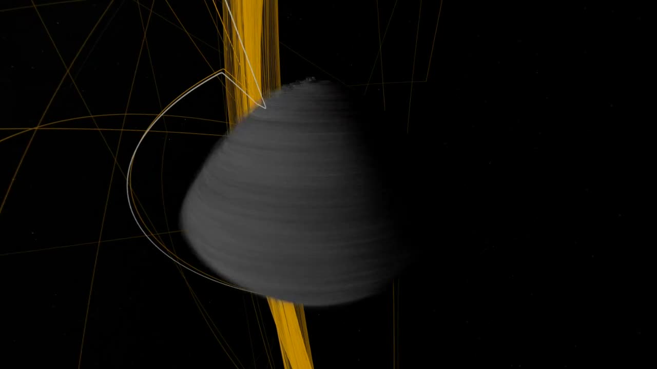A Web Around Asteroid Bennu in 360°/National Aeronautics And Space Administration(NASA)