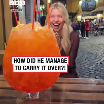 Just one glass of Aperol Spritz🍹