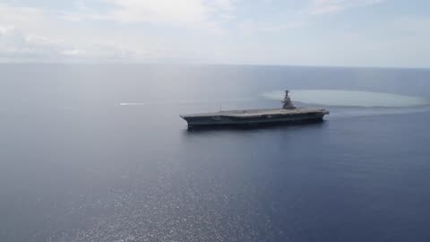 Full Ship Shock Trials Aboard USS Gerald R. Ford