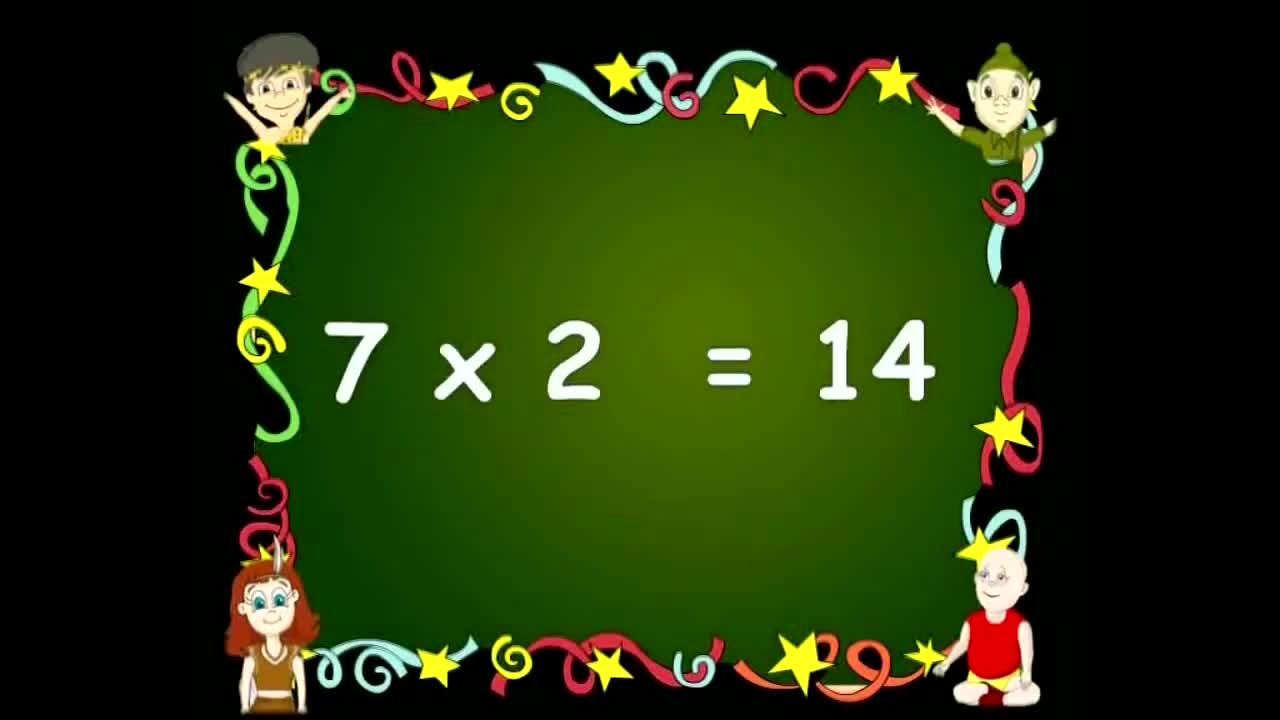 Table of Seven 7 Tables Song Multiplication Time of tables