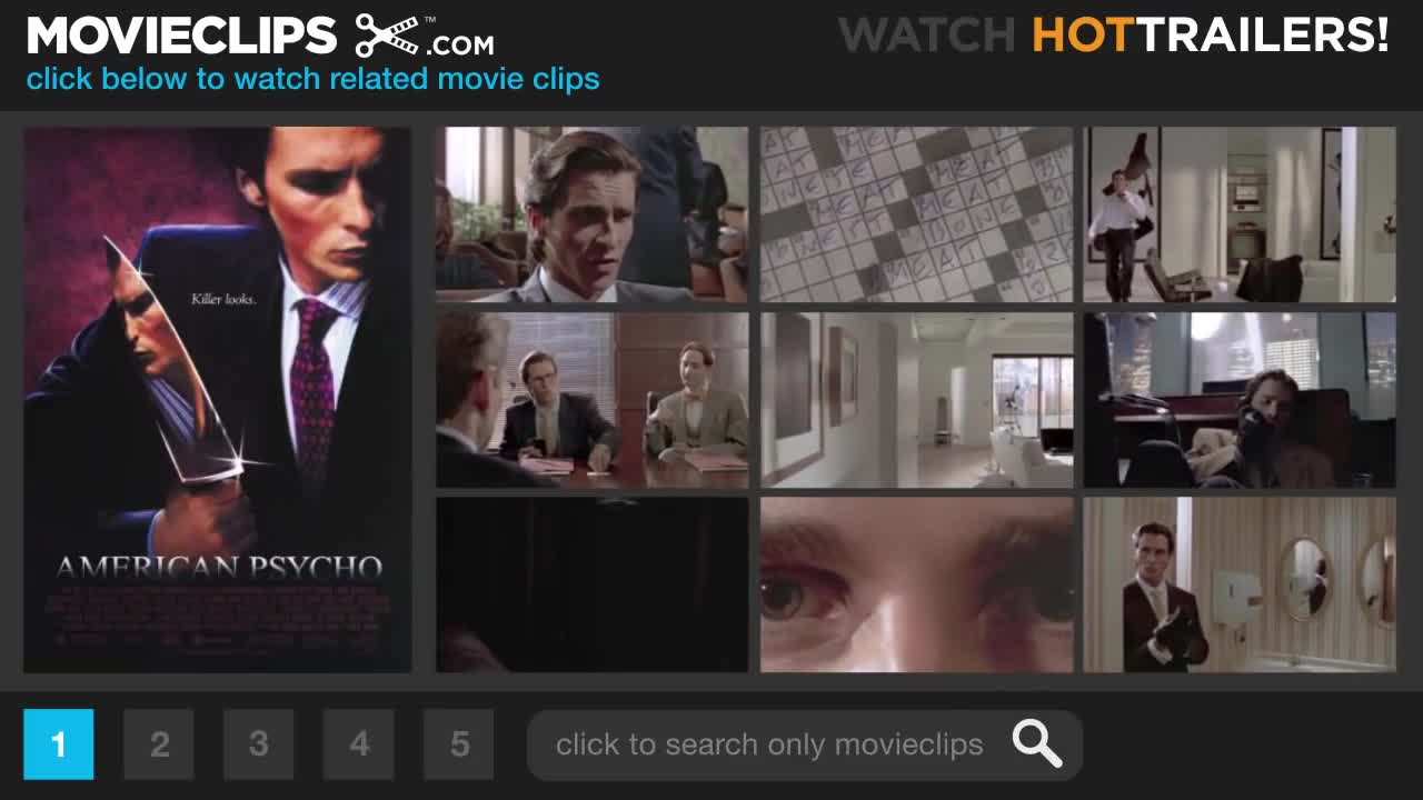 Hip to be Square - American Psycho (3/12) Movie CLIP (2000) HD