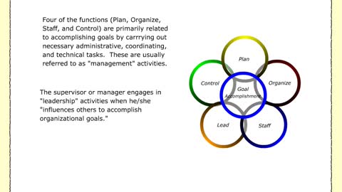 Distinguishing Leadership and Management Activities