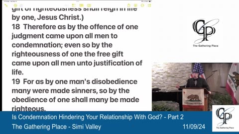 Is Condemnation Hindering Your Relationship With God - Part 2