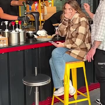 Last Girl Best Broken Chair Prank Reactions shorts funny