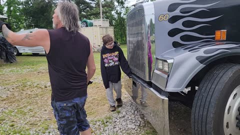 FATHER AND SON MAKE IT SAFELY BACK HOME AFTER TWO WEEKS OUT