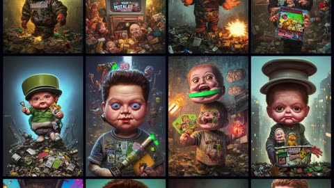 GARBAGE PAIL KIDS RIP-OFFS from around The WORLD (4K)