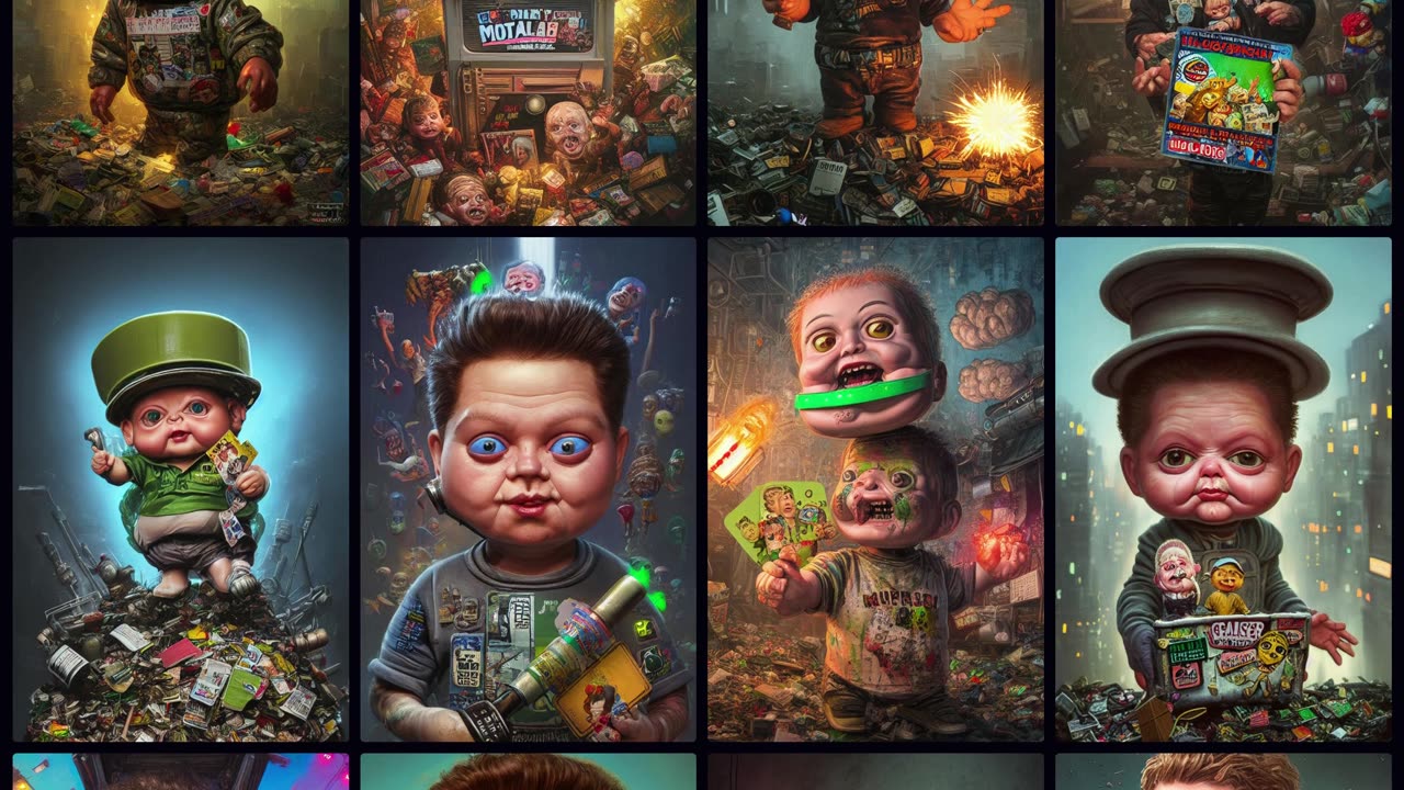 GARBAGE PAIL KIDS RIP-OFFS from around The WORLD (4K)