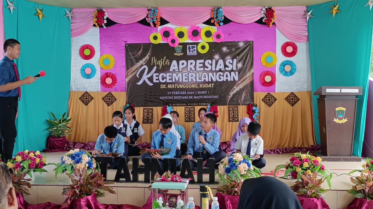 Persembahan tahun 6 perdana 2