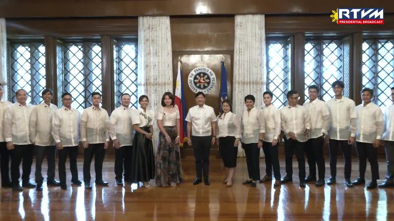 PBBM welcomes the Philippine Practical Shooting Association in a courtesy call | Nov. 9, 2022