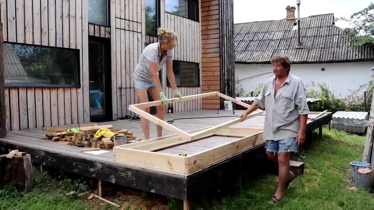 Neighbors Laughed at the Innovative Building of our Small-House, But then they were Amazed