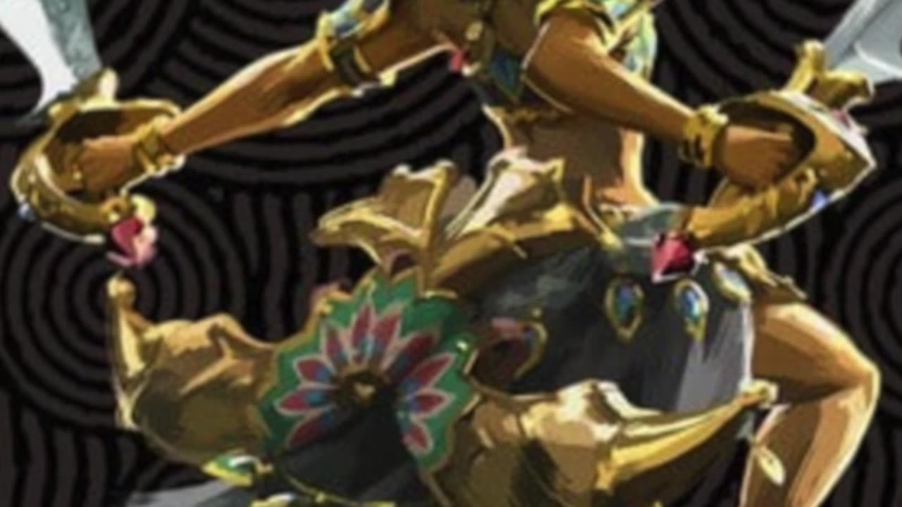 Riju then and now | Zelda Tears of the Kingdom