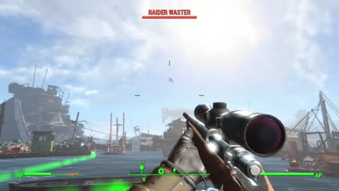 Fallout 4 Raider Flies to Heaven and Back