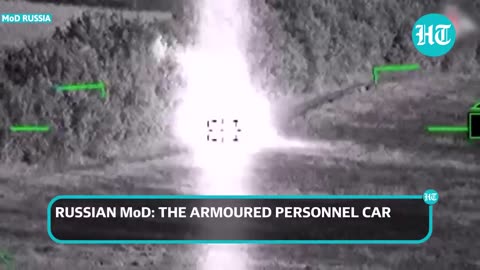 Ukrainian Troops Walk Into Russian Mine Trap; Western Vehicles Blown Up On Cam | Watch