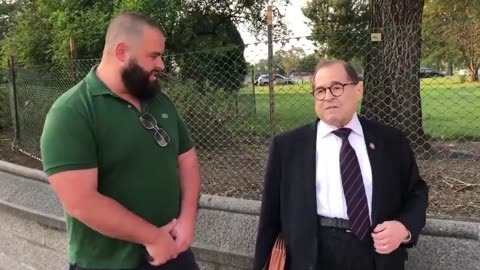 When Fleccas ran into Jerry Nadler in DC and asked him to disavow the Antifa violence