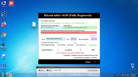 BITCOIN ADDER (ONLINE EARN MONEY)