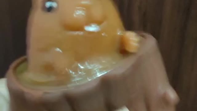 Funny rubber bunny