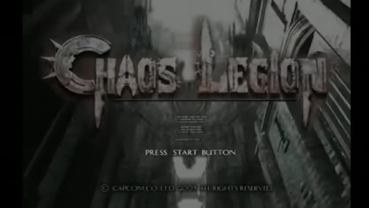 Chaos Legion Intro Opening PS2