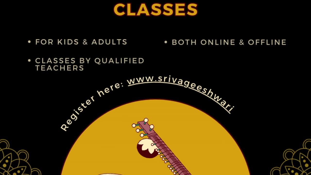 Learn Traditional Indian Classical Music | Sign up today | SVSM
