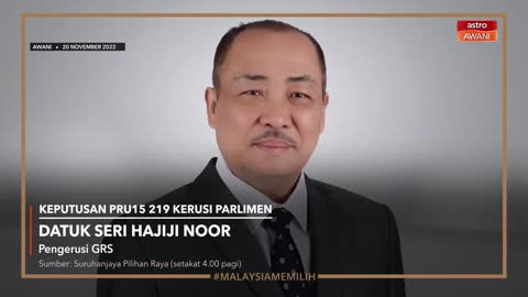 [INFOGRAFIK] PRU15 _ Keputusan Ketua Parti