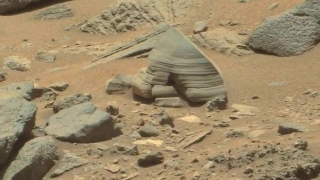 Mars Rover Curiosity SOL 1402 #shorts