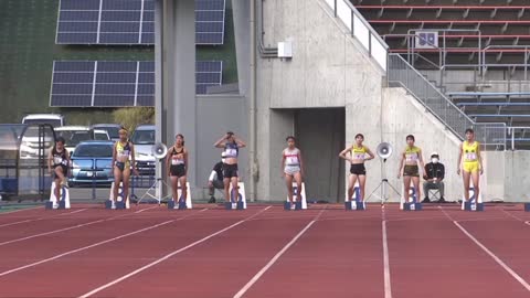 U16 W100m A決勝 第53回U16陸上競技大会20221021愛媛県運動公園