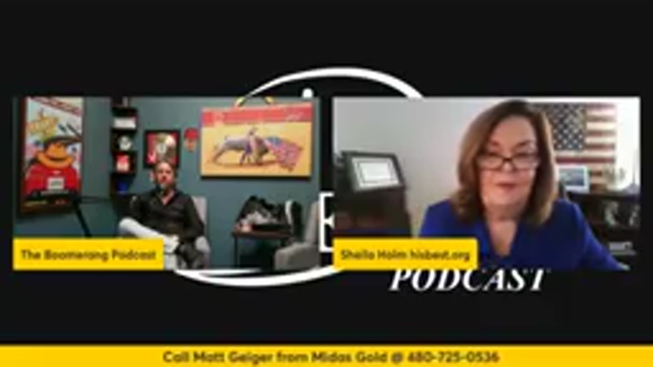 The Boomerang Podcast~Special Guests Shelia Holm And Juan O Savin