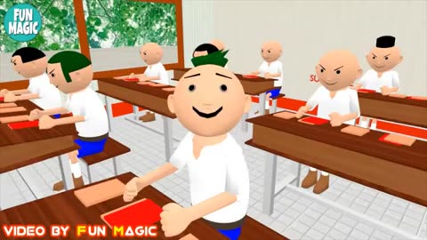 funny school cartoon