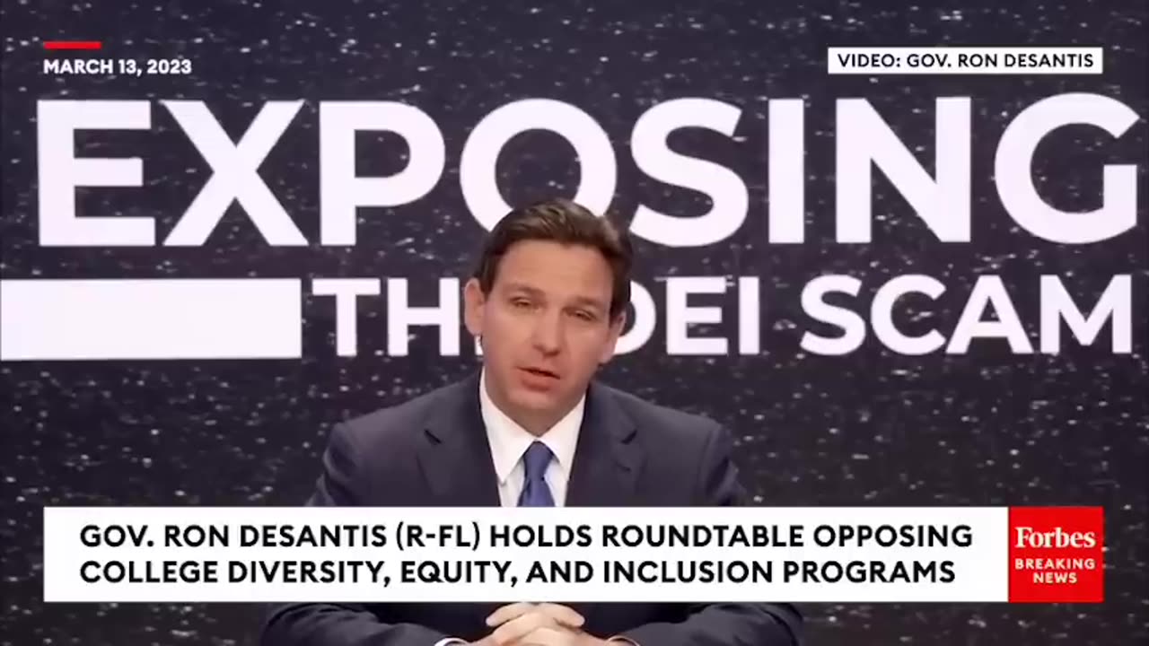 DeSantis- Even If Supreme Court Overturns Affirmative Action, Universities Will Ramp Up DEI Efforts