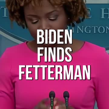 Jean-Pierre, Reporter Asks About Concerns About Fetterman's Health