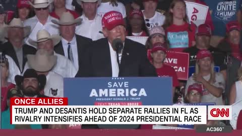 Trump and DeSantis rivalry spills into public view