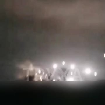 Locals enthusiastically comment on the Russian strike in Kharkov region.