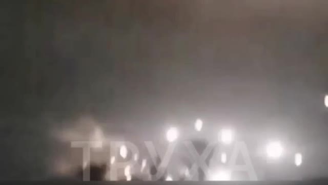 Locals enthusiastically comment on the Russian strike in Kharkov region.