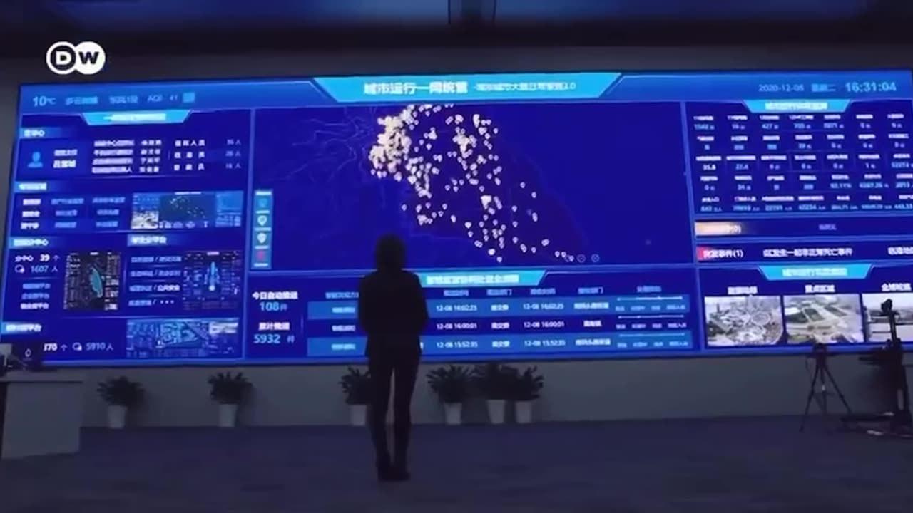 Communist Chinese smart cities.