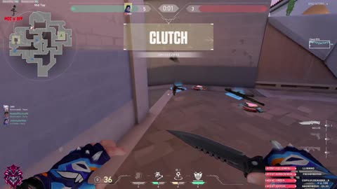 When you win the round in Valorant and the teammates are laughing about your gameplay